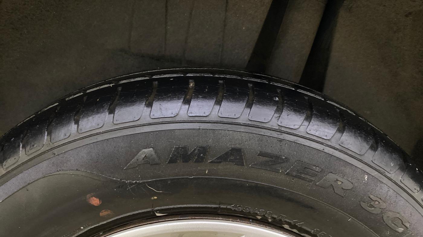 2018 Maruti Dzire VXI, Petrol, Manual, 40,470 km, Left Rear Tyre Tread