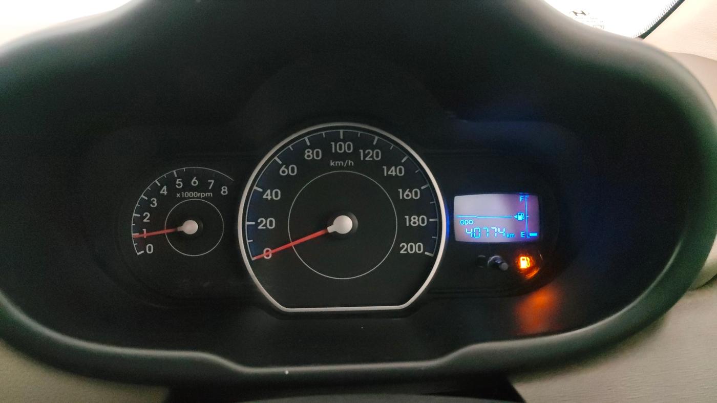 2016 Hyundai i10 MAGNA 1.1, Petrol, Manual, 40,732 km, Odometer Image