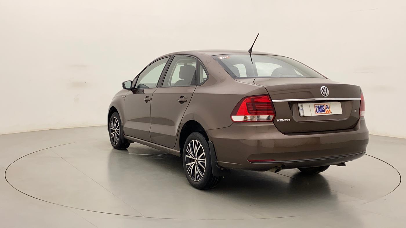 2019 Volkswagen Vento COMFORTLINE 1.6, Petrol, Manual, 40,423 km, Left Back Diagonal