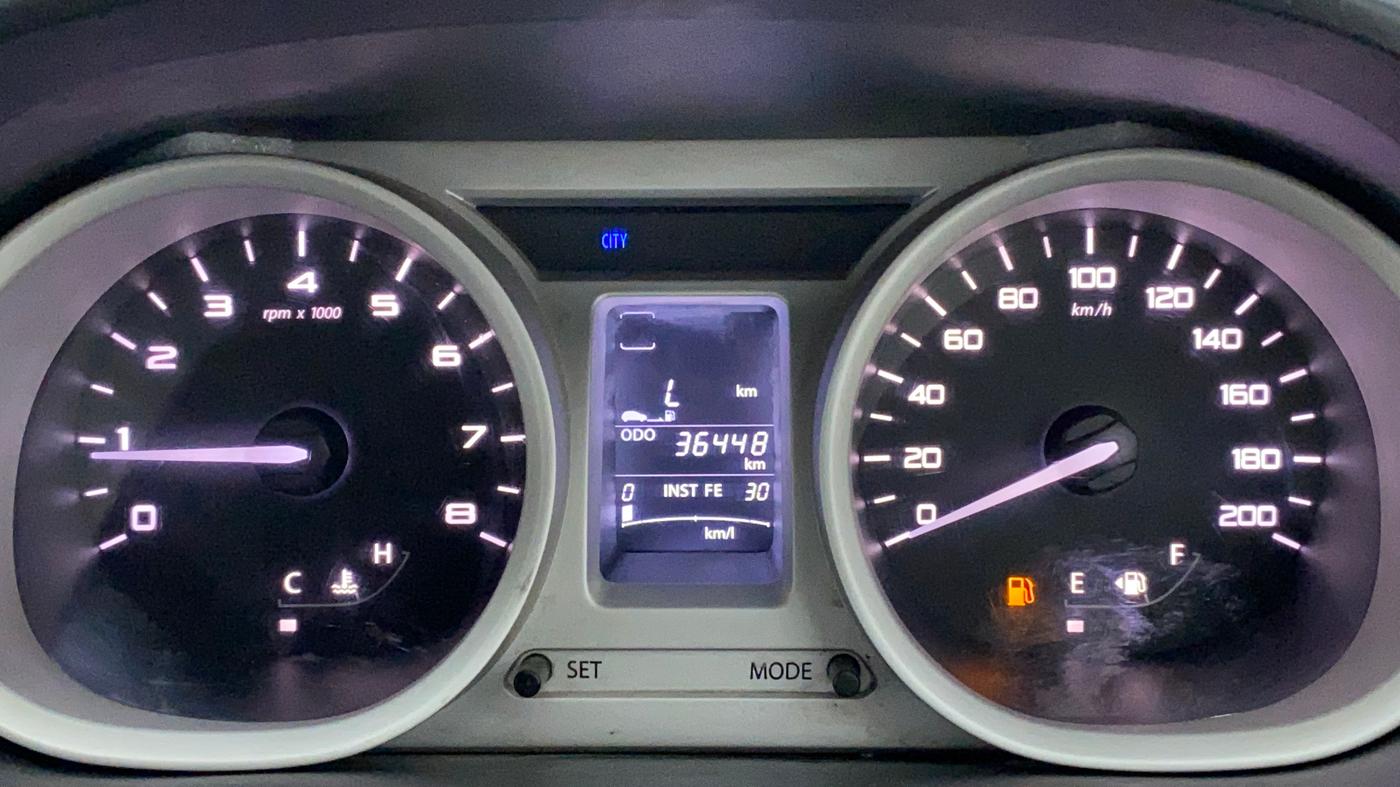 2016 Tata Tiago XZ PETROL, Petrol, Manual, 36,448 km, Odometer Image