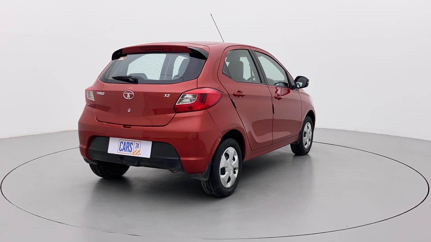 2016 Tata Tiago XZ PETROL, Petrol, Manual, 36,448 km, Right Back Diagonal