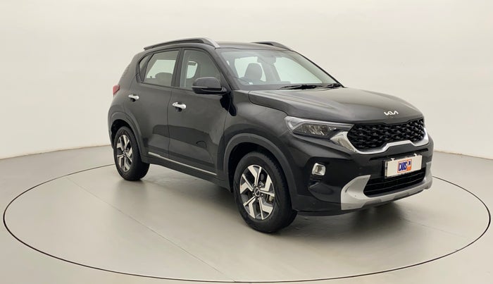 2022 KIA SONET HTX 1.0 IMT, Petrol, Manual, 9,526 km, Right Front Diagonal