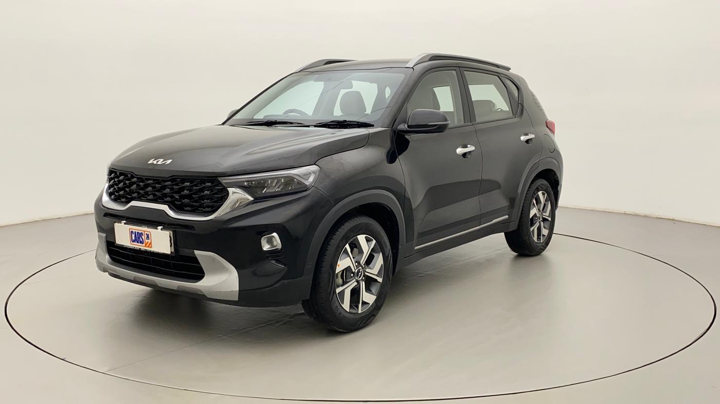 2022 KIA SONET HTX 1.0 IMT, Petrol, Manual, 9,526 km, Left Front Diagonal