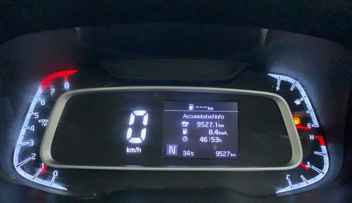 2022 KIA SONET HTX 1.0 IMT, Petrol, Manual, 9,526 km, Odometer Image
