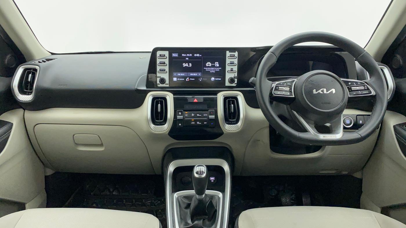 2022 KIA SONET HTX 1.0 IMT, Petrol, Manual, 9,526 km, Dashboard