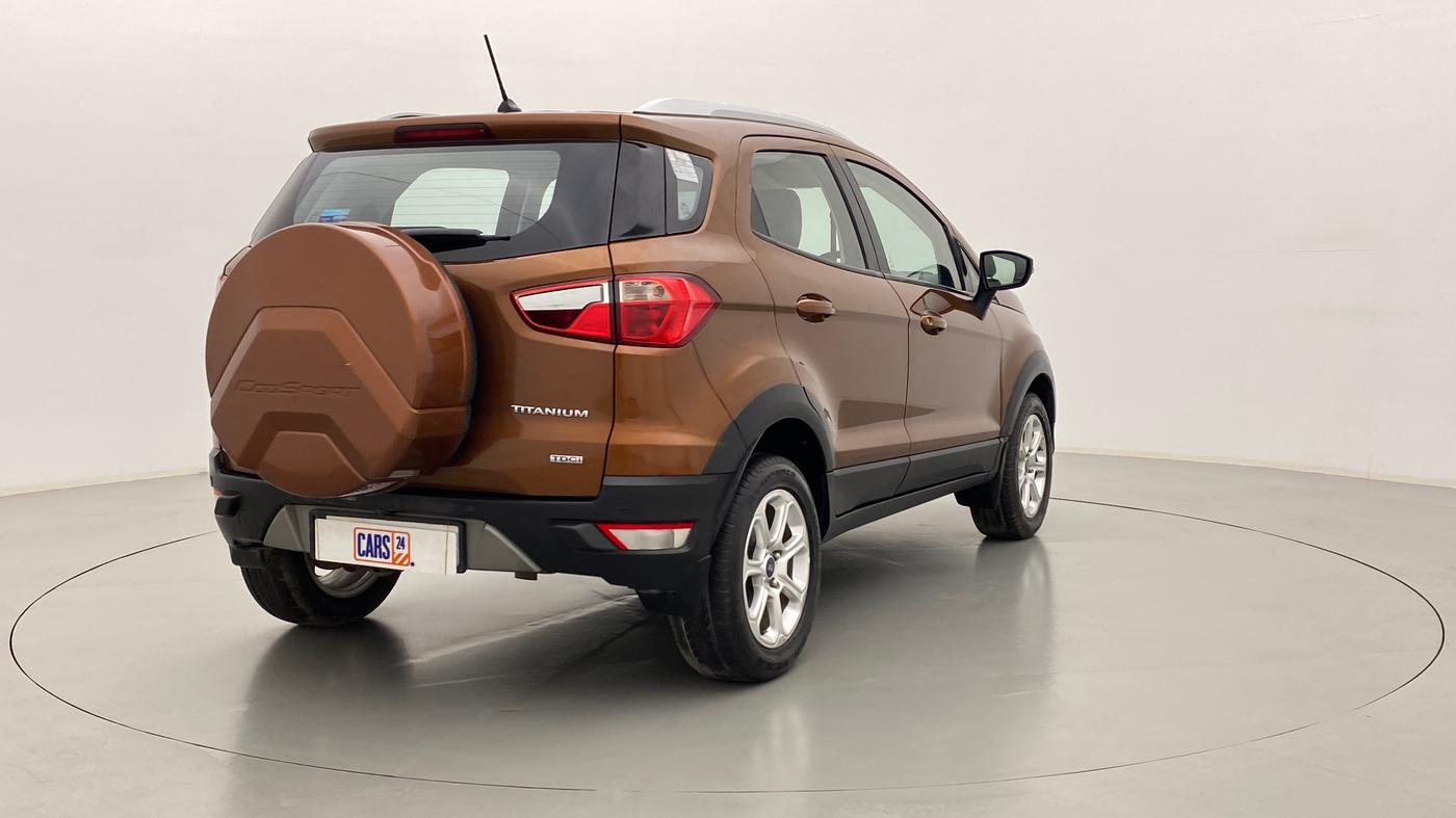 2018 Ford Ecosport 1.5 TDCI TITANIUM PLUS, Diesel, Manual, 37,531 km, Right Back Diagonal