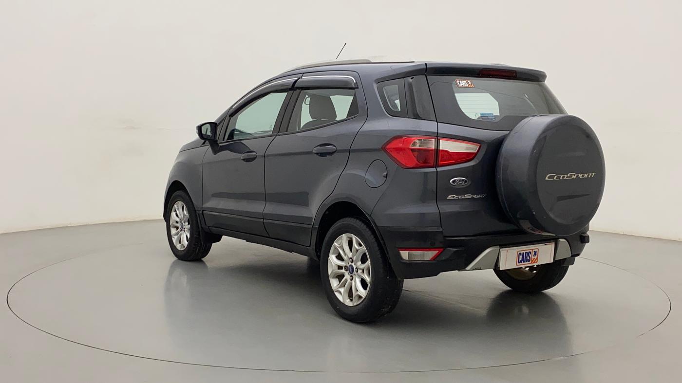 2016 Ford Ecosport TITANIUM 1.5L PETROL, Petrol, Manual, 1,06,057 km, Left Back Diagonal
