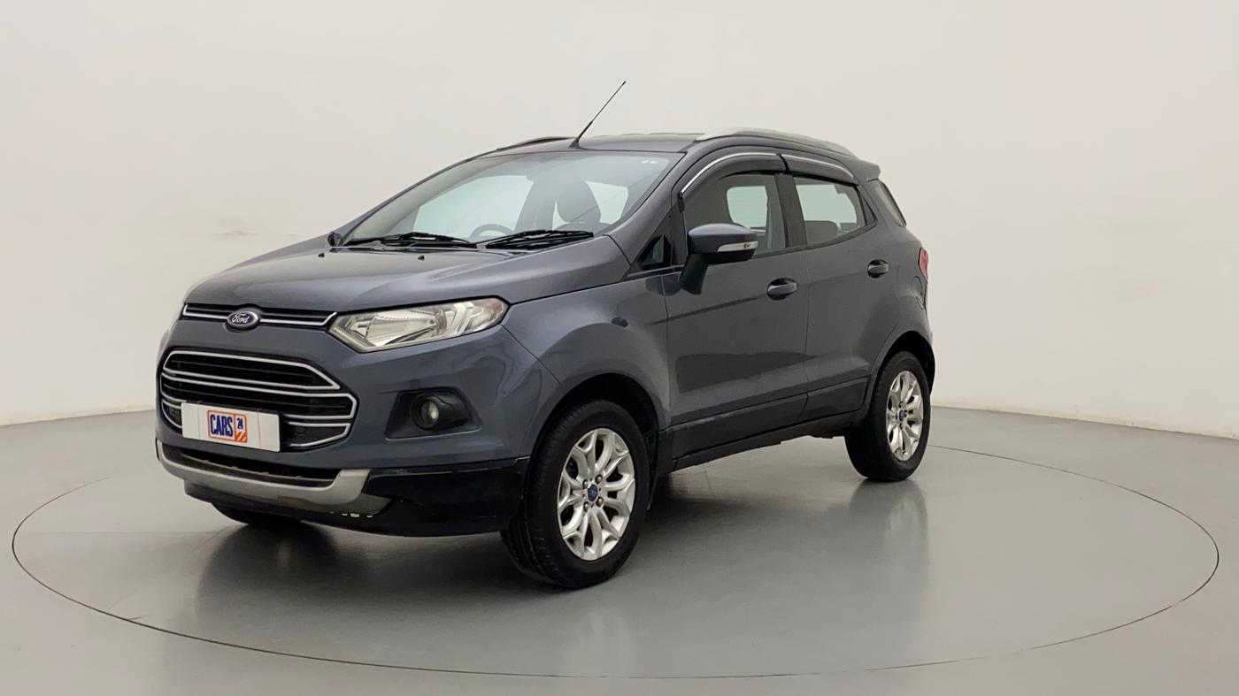 2016 Ford Ecosport TITANIUM 1.5L PETROL, Petrol, Manual, 1,06,057 km, Left Front Diagonal