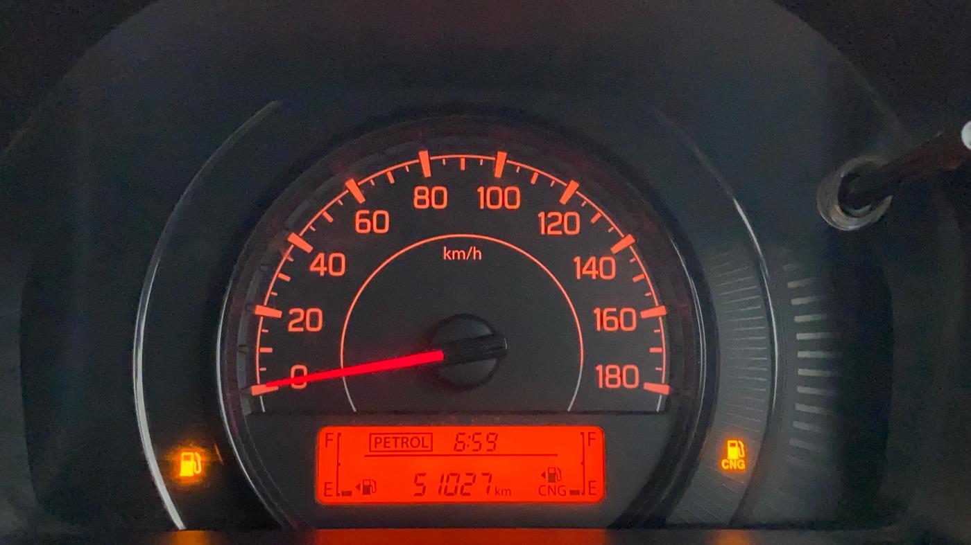 2020 Maruti New Wagon-R LXI CNG 1.0 L, CNG, Manual, 51,129 km, Odometer Image