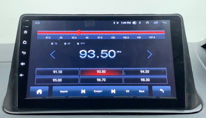 2021 Tata NEXON XM SUNROOF PETROL, Petrol, Manual, 53,008 km, Infotainment System