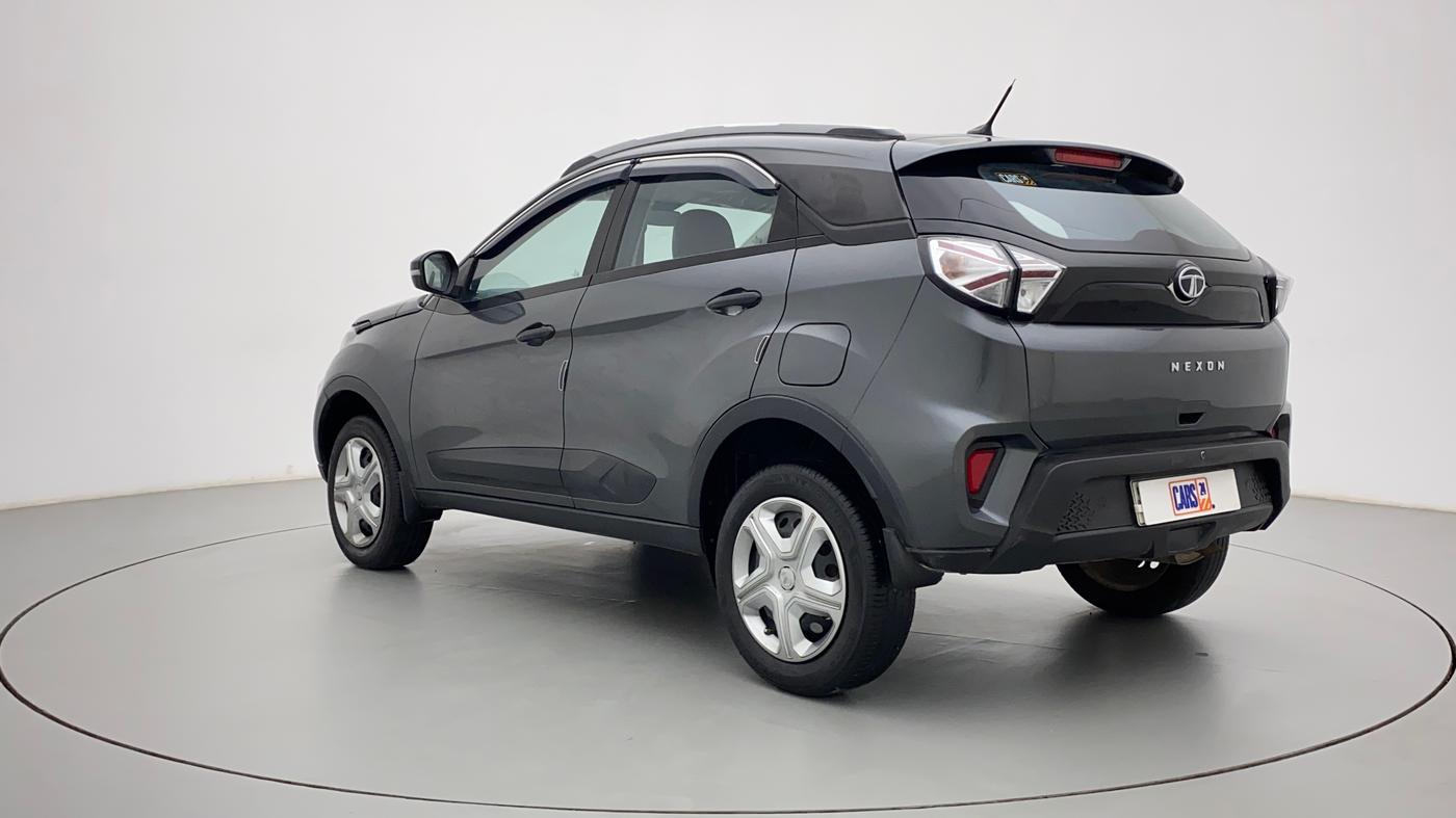 2021 Tata NEXON XM SUNROOF PETROL, Petrol, Manual, 53,008 km, Left Back Diagonal