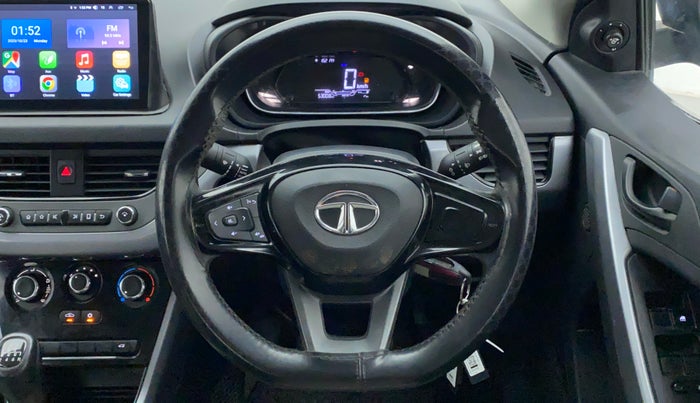 2021 Tata NEXON XM SUNROOF PETROL, Petrol, Manual, 53,008 km, Steering Wheel Close Up