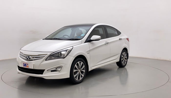 2017 Hyundai Verna 1.6 VTVT SX AT, Petrol, Automatic, 22,523 km, Left Front Diagonal