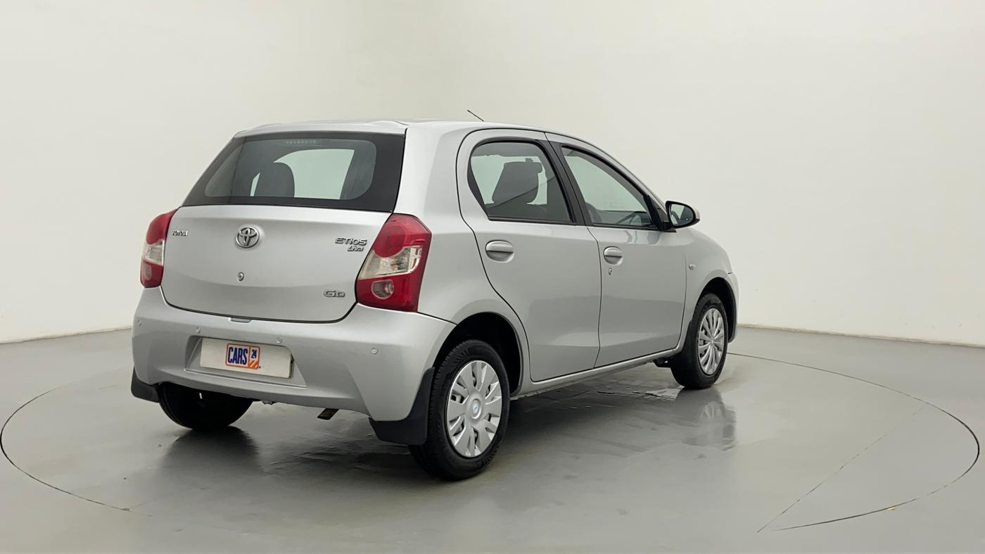 2013 Toyota Etios Liva GD, Diesel, Manual, 1,19,333 km, Right Back Diagonal