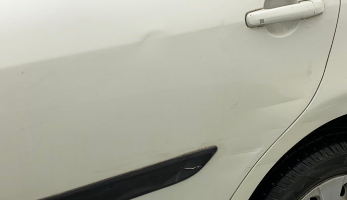 2016 Maruti Swift LXI (O), Petrol, Manual, 82,988 km, Rear left door - Slightly dented