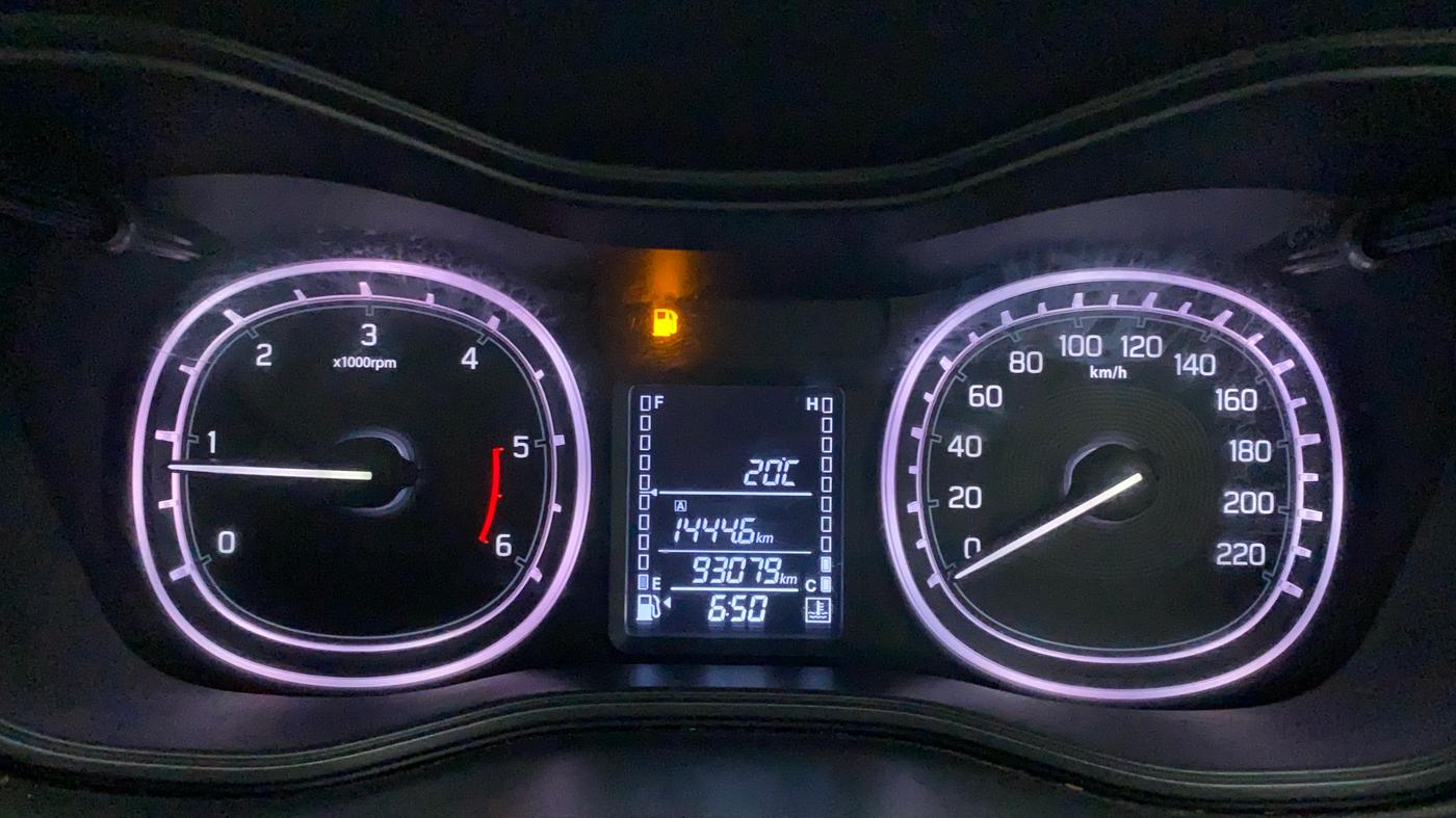 2016 Maruti Vitara Brezza ZDI PLUS DUAL TONE, Diesel, Manual, 93,136 km, Odometer Image