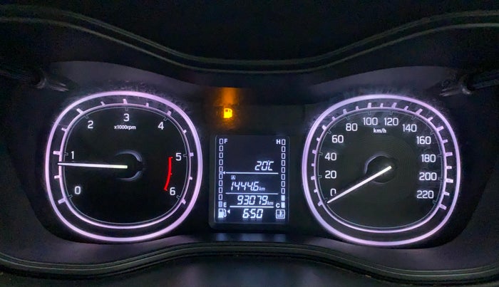 2016 Maruti Vitara Brezza ZDI PLUS DUAL TONE, Diesel, Manual, 93,136 km, Odometer Image