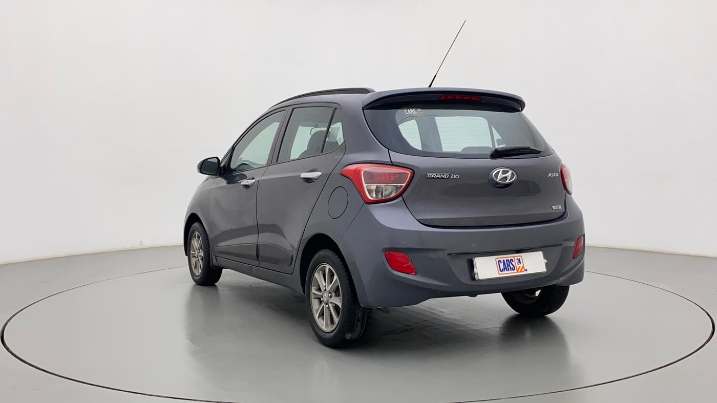 2016 Hyundai Grand i10 ASTA 1.2 KAPPA VTVT, Petrol, Manual, 37,552 km, Left Back Diagonal