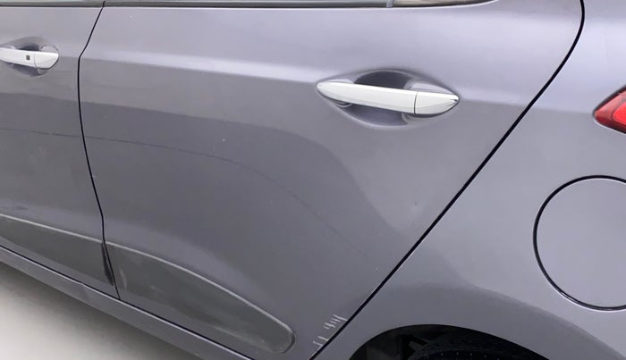 2016 Hyundai Grand i10 ASTA 1.2 KAPPA VTVT, Petrol, Manual, 37,552 km, Rear left door - Slightly dented