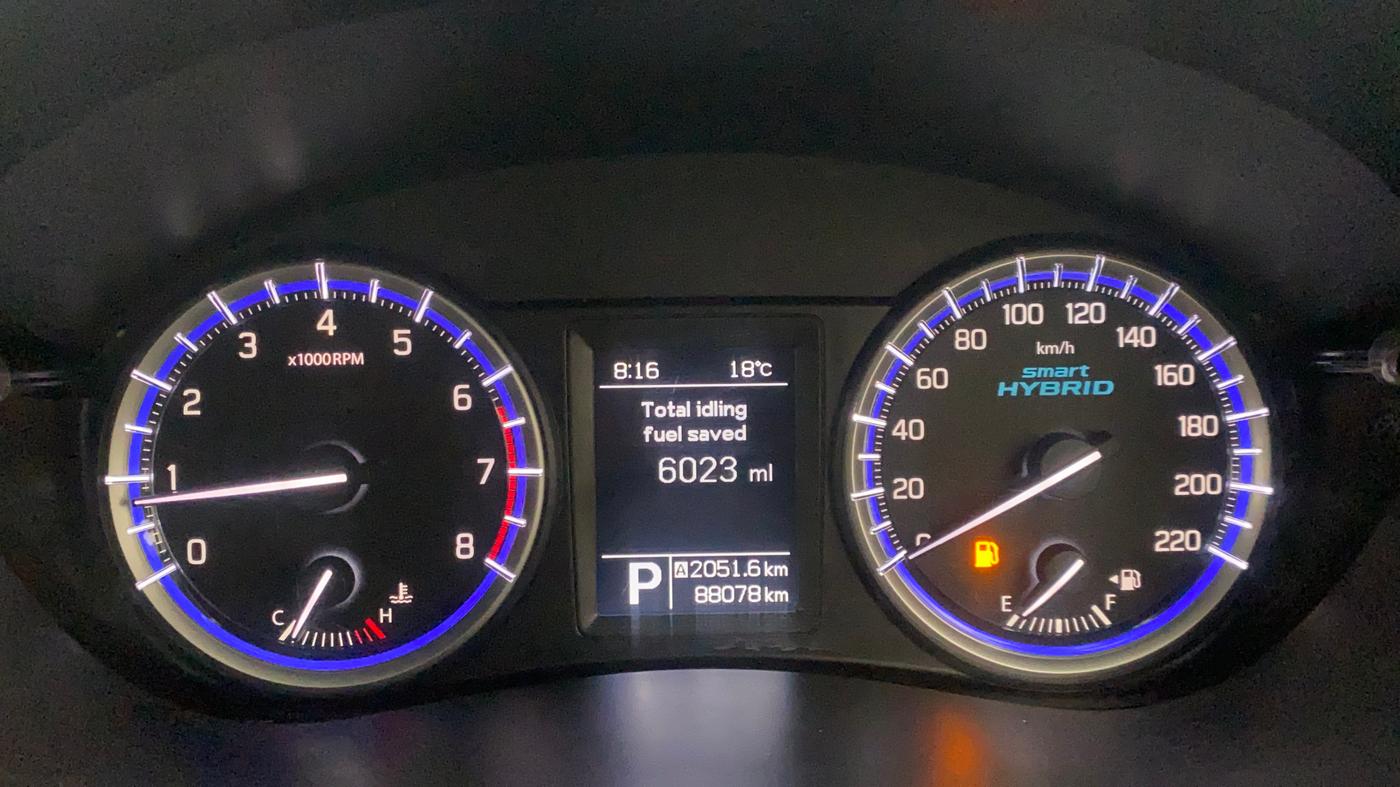 2021 Maruti S Cross ZETA AT 1.5, Petrol, Automatic, 88,075 km, Odometer Image