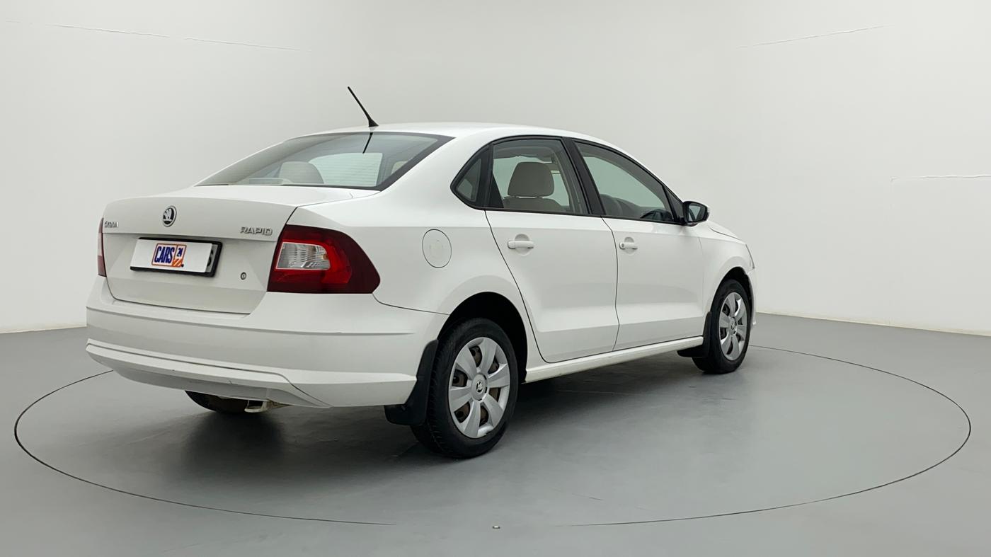 2018 Skoda Rapid 1.6 MPI MT ACTIVE, Petrol, Manual, 28,557 km, Right Back Diagonal