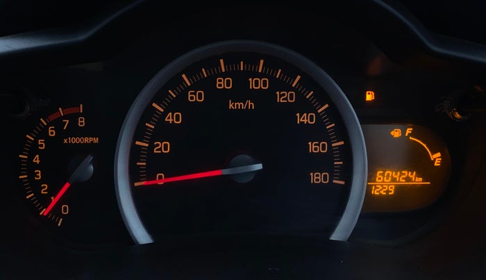 2017 Maruti Celerio ZXI, Petrol, Manual, 60,420 km, Odometer Image