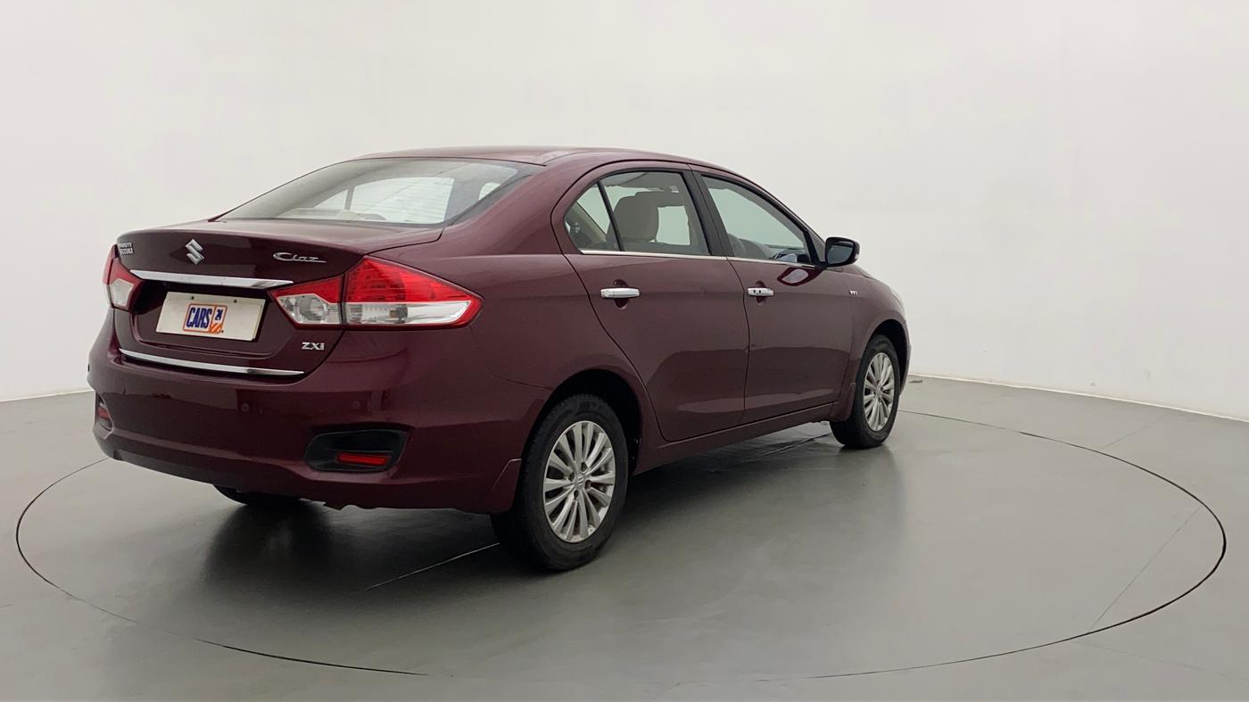 2016 Maruti Ciaz ZXI, Petrol, Manual, 38,484 km, Right Back Diagonal