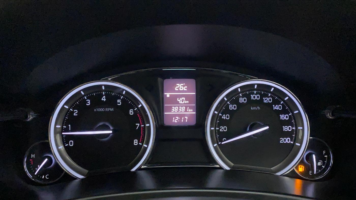 2016 Maruti Ciaz ZXI, Petrol, Manual, 38,484 km, Odometer Image