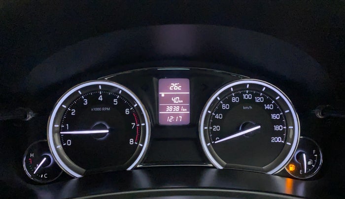 2016 Maruti Ciaz ZXI, Petrol, Manual, 38,484 km, Odometer Image