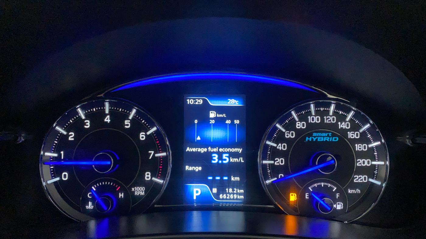 2019 Maruti Ciaz ALPHA  AT 1.5 SHVS PETROL, Petrol, Automatic, 66,269 km, Odometer Image
