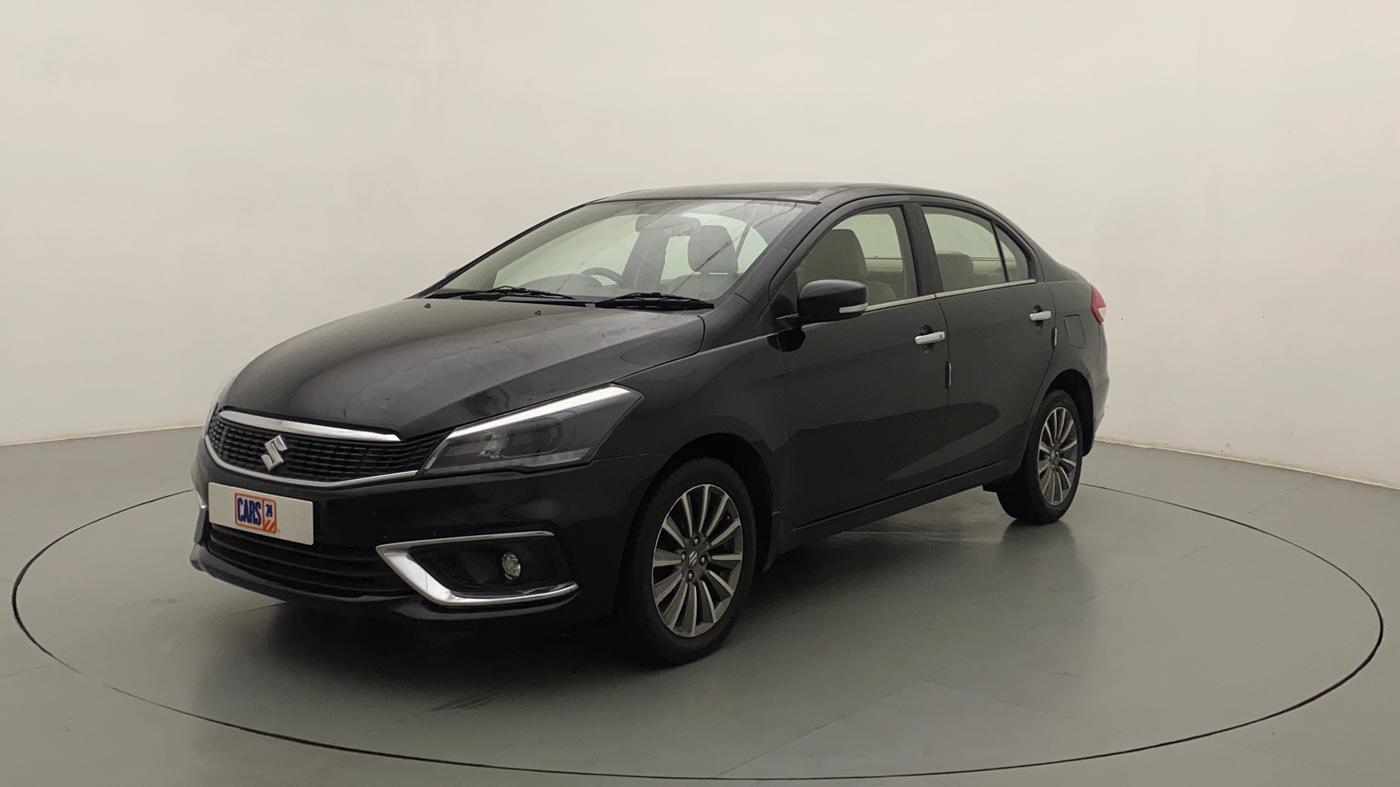 2019 Maruti Ciaz ALPHA  AT 1.5 SHVS PETROL, Petrol, Automatic, 66,269 km, Left Front Diagonal
