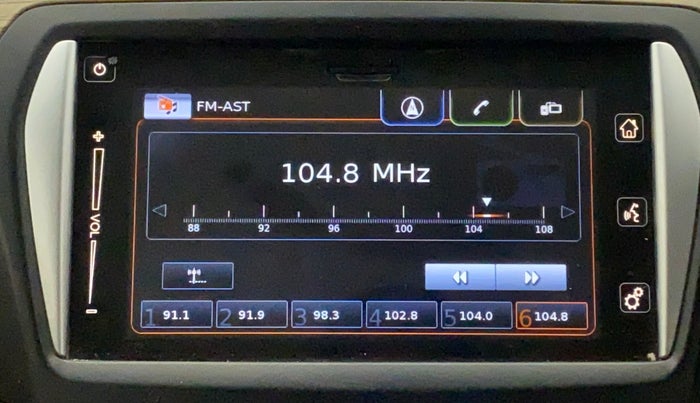 2019 Maruti Ciaz ALPHA  AT 1.5 SHVS PETROL, Petrol, Automatic, 66,269 km, Infotainment System