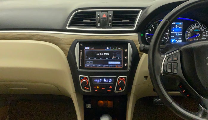 2019 Maruti Ciaz ALPHA  AT 1.5 SHVS PETROL, Petrol, Automatic, 66,269 km, Air Conditioner