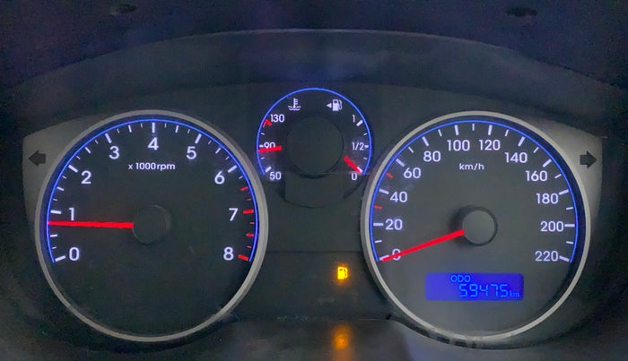 2013 Hyundai i20 MAGNA O 1.2, CNG, Manual, 60,551 km, Odometer Image