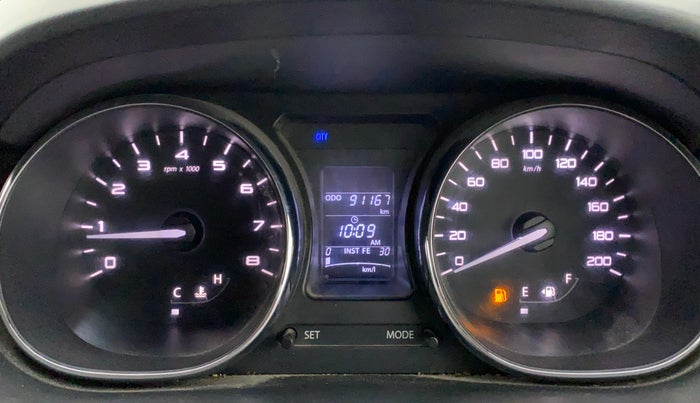 2018 Tata TIGOR XT PETROL, Petrol, Manual, 91,156 km, Odometer Image