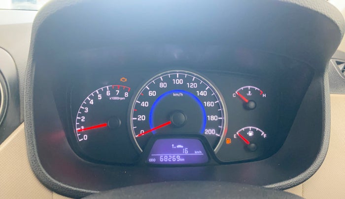 2016 Hyundai Grand i10 SPORTZ 1.2 KAPPA VTVT, CNG, Manual, 68,269 km, Odometer Image