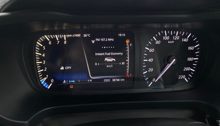 2022 Tata ALTROZ XZ PLUS PETROL DARK EDITION, Petrol, Manual, 38,738 km, Odometer Image
