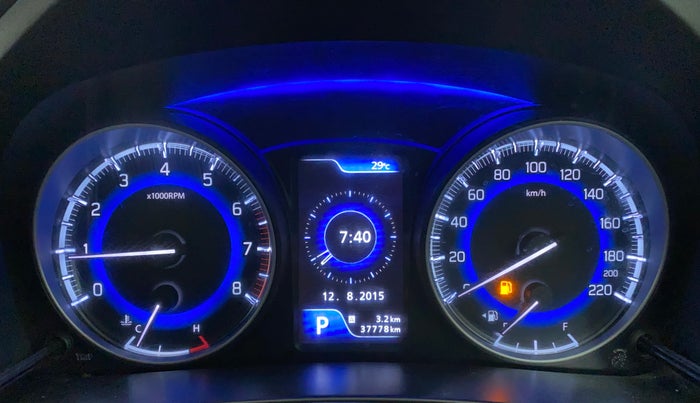 2019 Toyota Glanza V CVT, Petrol, Automatic, 38,278 km, Odometer Image