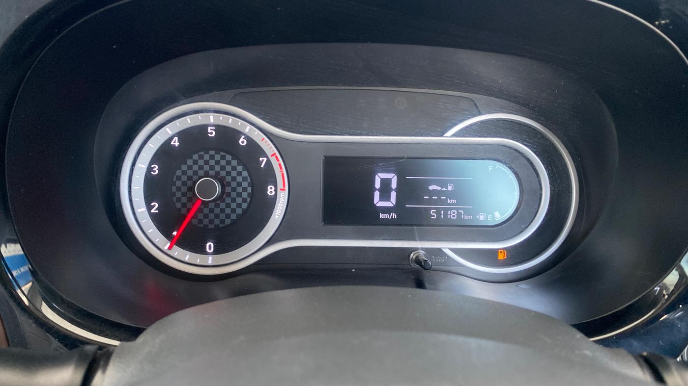 2022 Hyundai AURA SX 1.2, Petrol, Manual, 50,965 km, Odometer Image