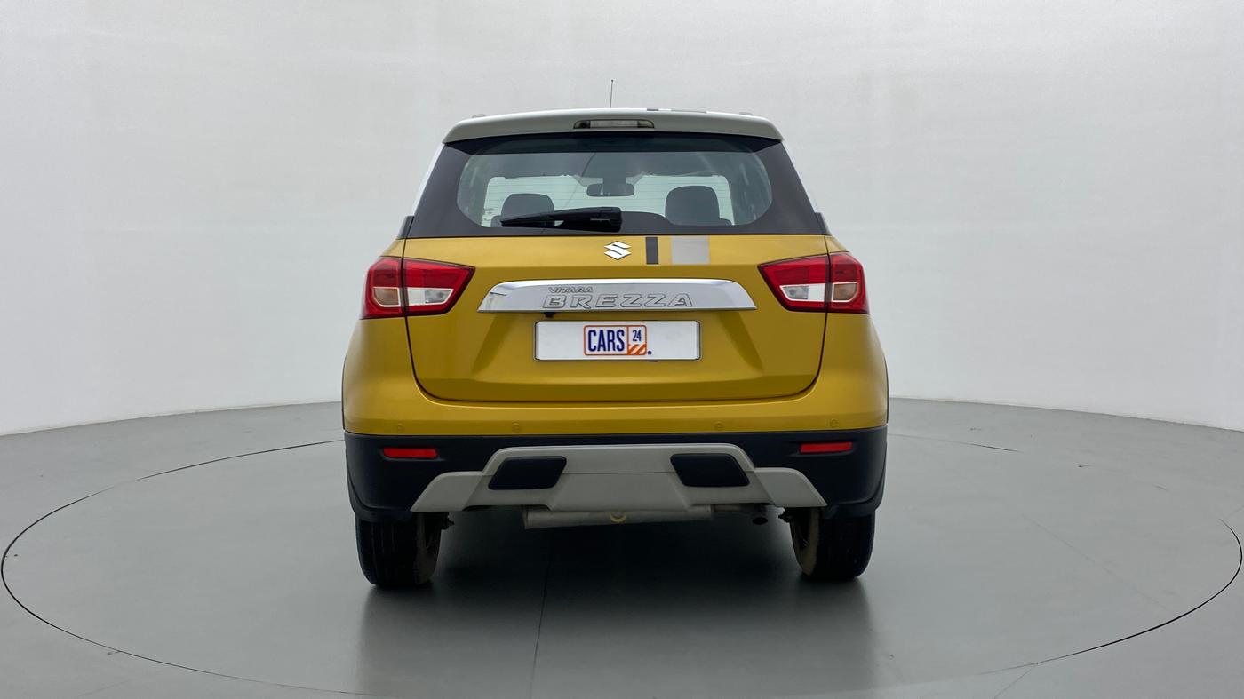2019 Maruti Vitara Brezza ZDI+ DUAL TONE AMT, Diesel, Automatic, 37,597 km, Back/Rear