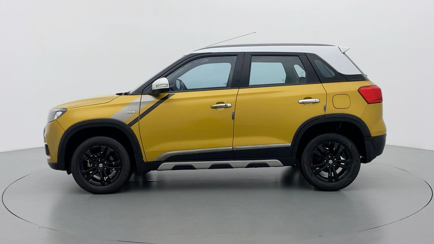 2019 Maruti Vitara Brezza ZDI+ DUAL TONE AMT, Diesel, Automatic, 37,597 km, Left Side