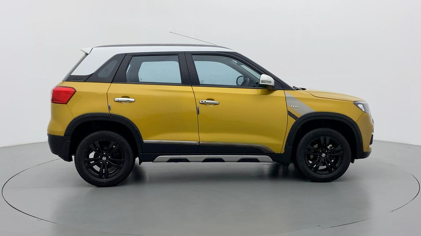2019 Maruti Vitara Brezza ZDI+ DUAL TONE AMT, Diesel, Automatic, 37,597 km, Right Side View