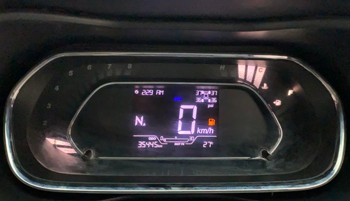 2021 Tata NEXON XZA PLUS SUNROOF PETROL, Petrol, Automatic, 35,445 km, Odometer Image