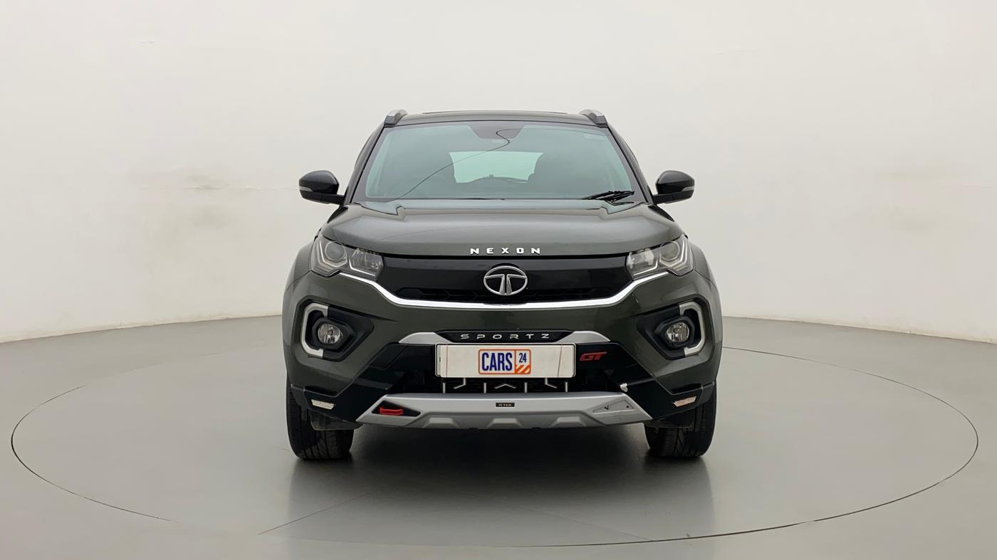 2021 Tata NEXON XZA PLUS SUNROOF PETROL, Petrol, Automatic, 35,445 km, Front