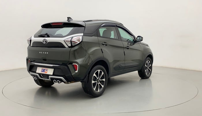 2021 Tata NEXON XZA PLUS SUNROOF PETROL, Petrol, Automatic, 35,445 km, Right Back Diagonal