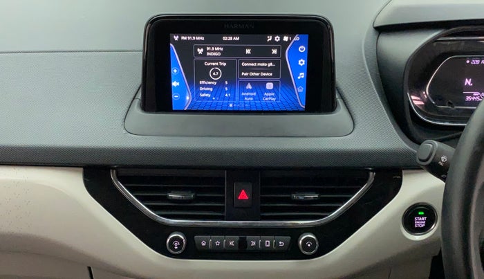 2021 Tata NEXON XZA PLUS SUNROOF PETROL, Petrol, Automatic, 35,445 km, Infotainment System