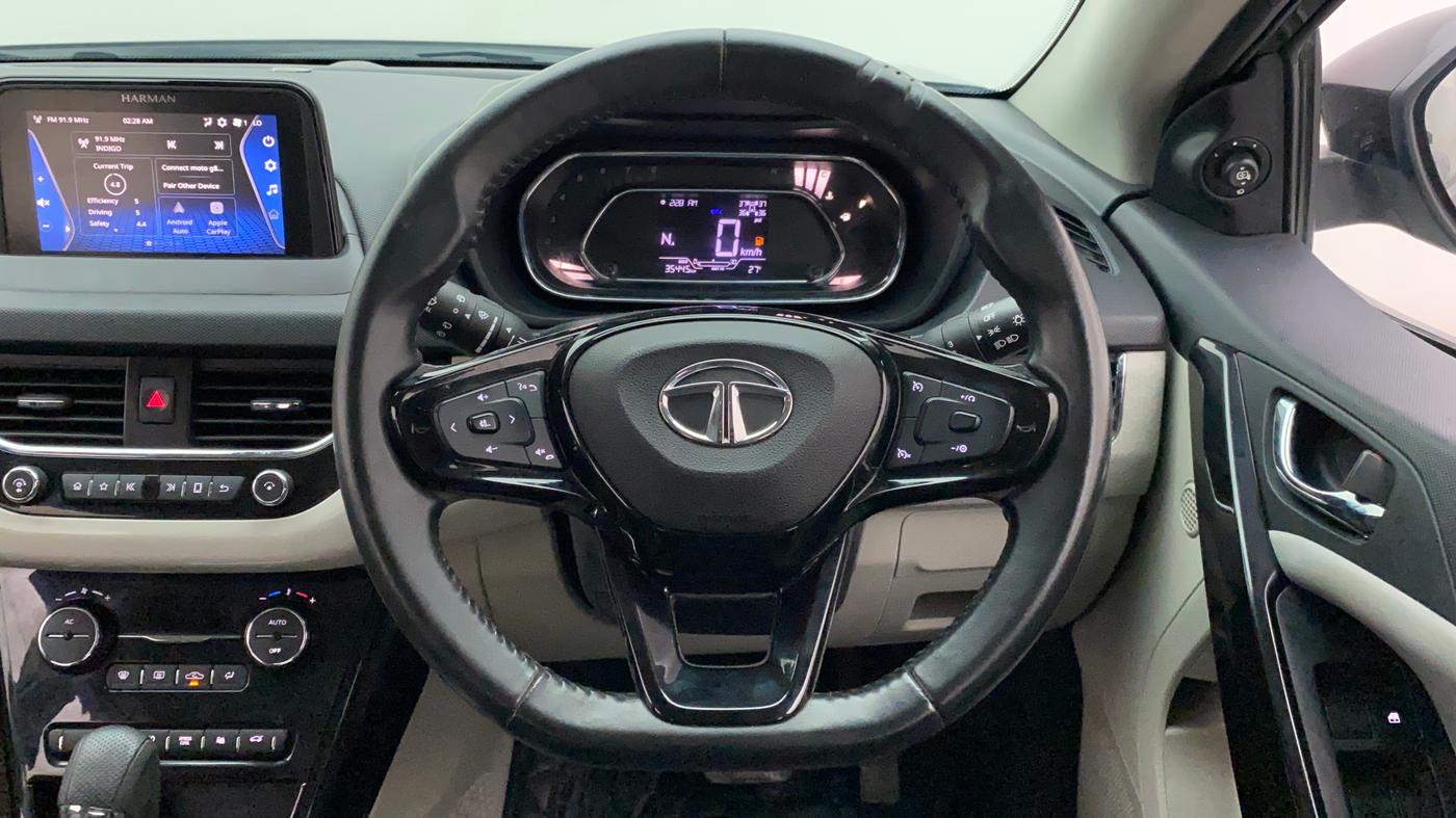 2021 Tata NEXON XZA PLUS SUNROOF PETROL, Petrol, Automatic, 35,445 km, Steering Wheel Close Up