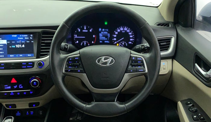 2019 Hyundai Verna 1.6 CRDI SX (O) AT, Diesel, Automatic, 59,987 km, Steering Wheel Close Up
