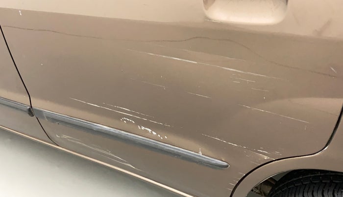 2010 Maruti Zen Estilo LXI, Petrol, Manual, 17,890 km, Rear left door - Slightly dented