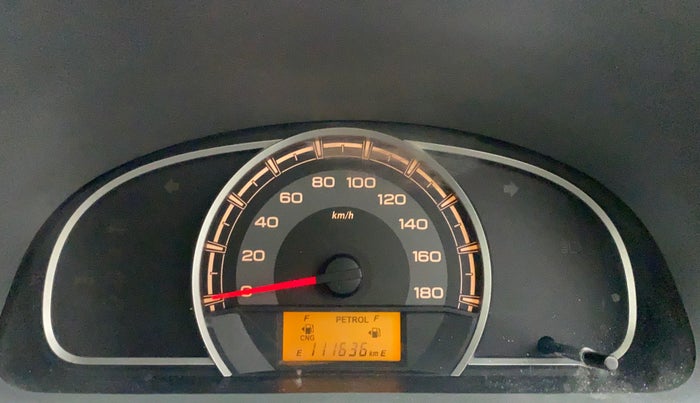 2014 Maruti Alto 800 LXI CNG, CNG, Manual, 1,11,635 km, Odometer Image